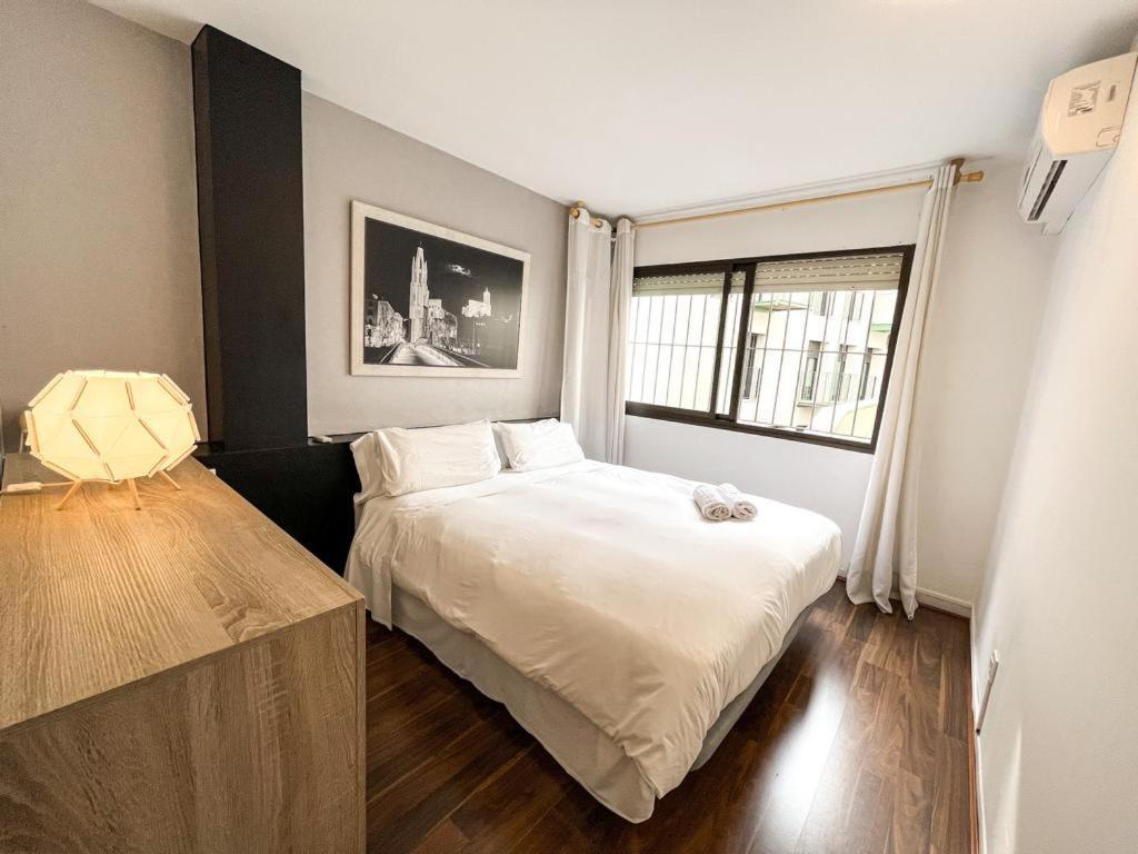 Apartamento Para 4 Con Terraza En El Centro Girona Exterior foto